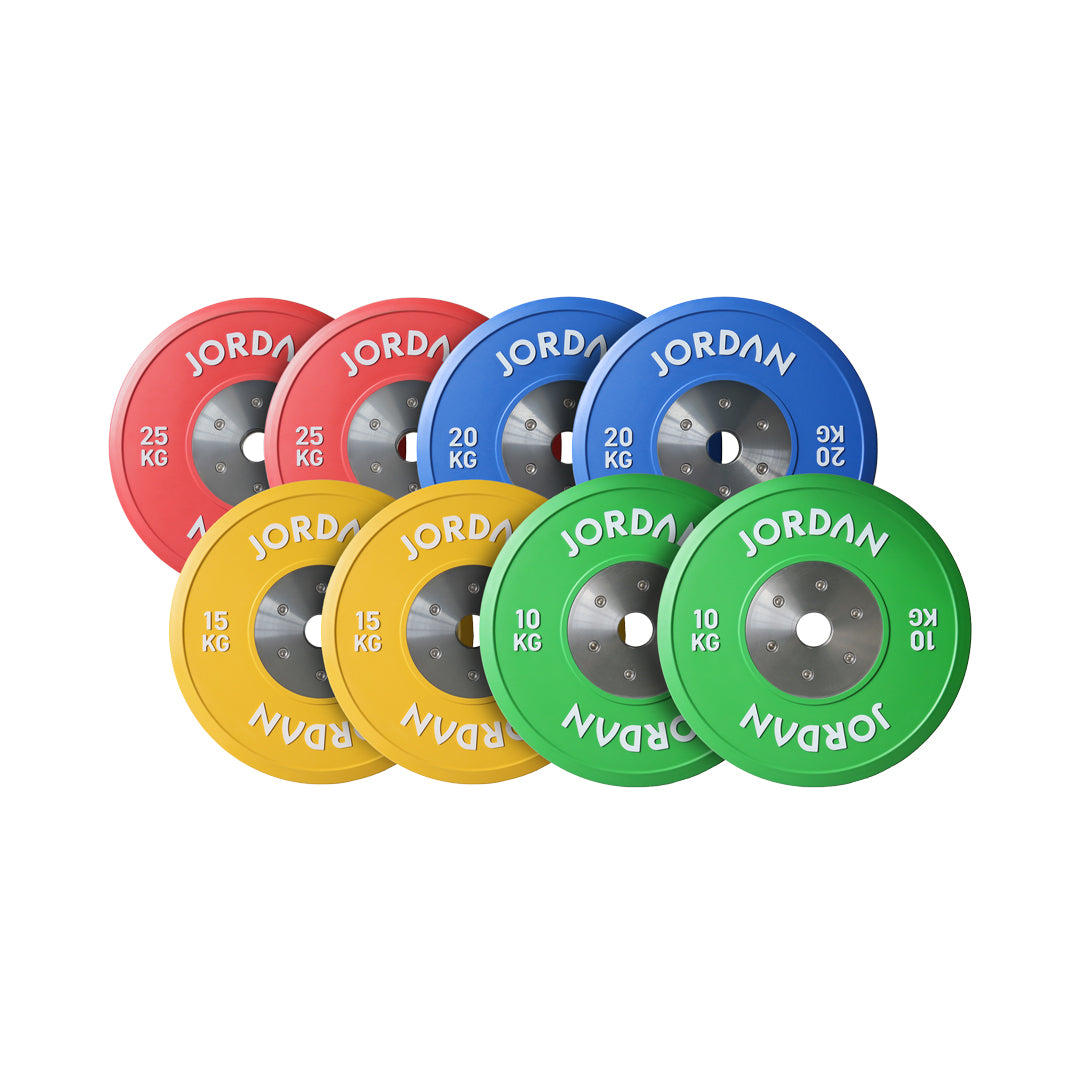JORDAN Colour Calibrated Rubber Competition Plate (10kg-25kg)
