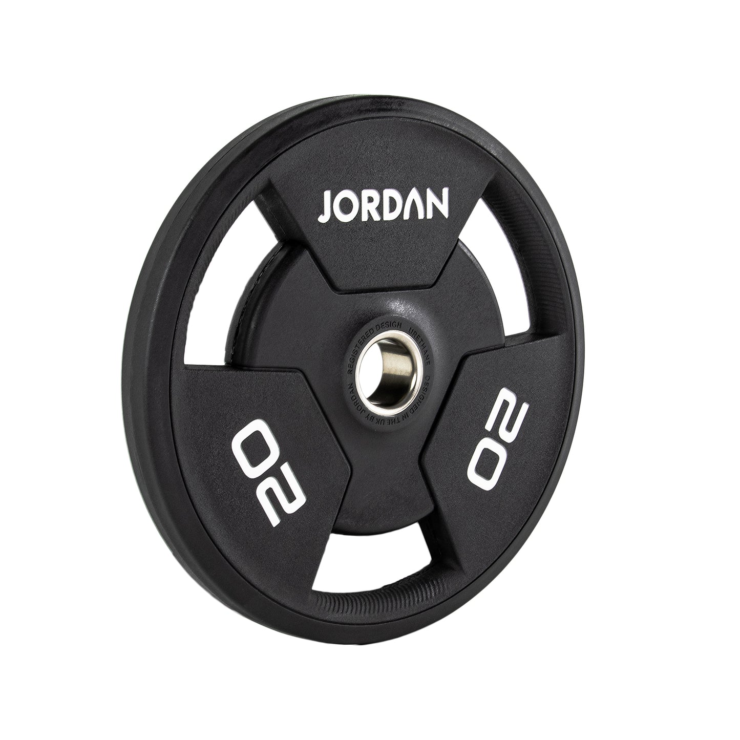 JORDAN Urethane Tri-Grip Olympic Plate (1.25kg-25kg)