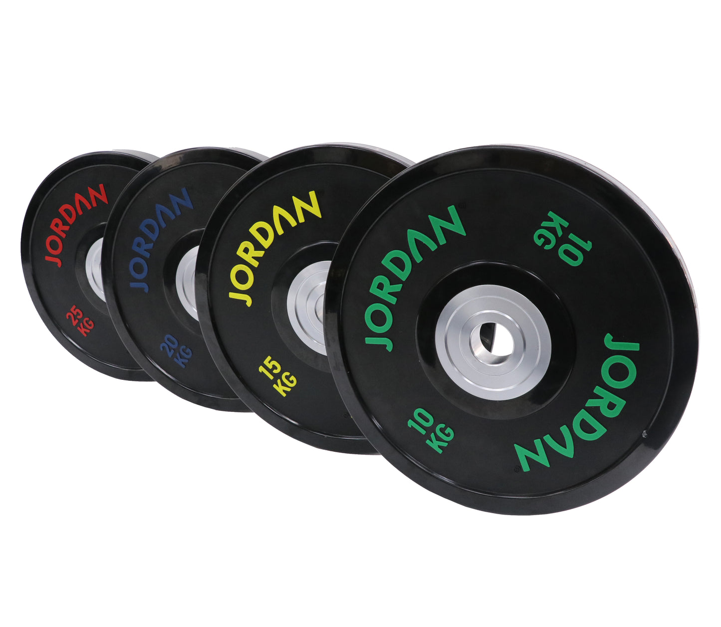 JORDAN Black Urethane Competition Plate (10kg-25kg)