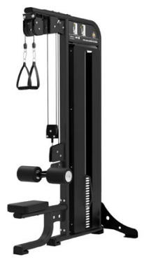 Dual Cable Lateral Pulldown (JF-DCLP-WS-BLK)