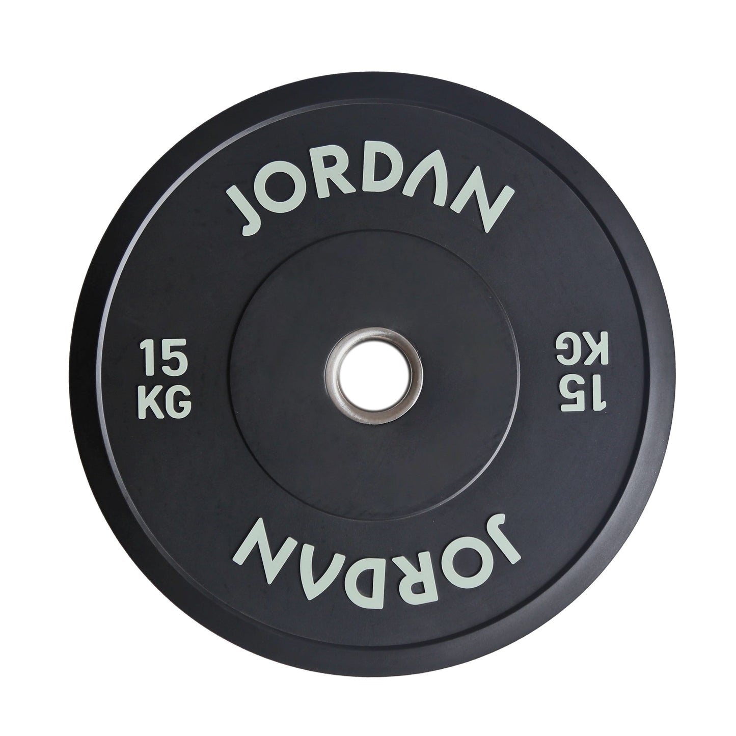 JORDAN Black Rubber Bumper Plate (5kg-25kg)