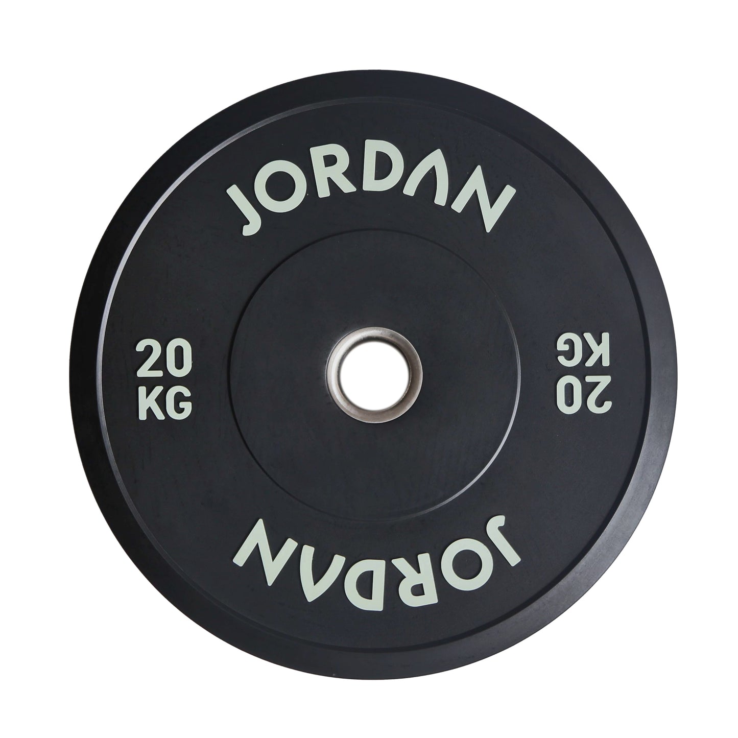 JORDAN Black Rubber Bumper Plate (5kg-25kg)