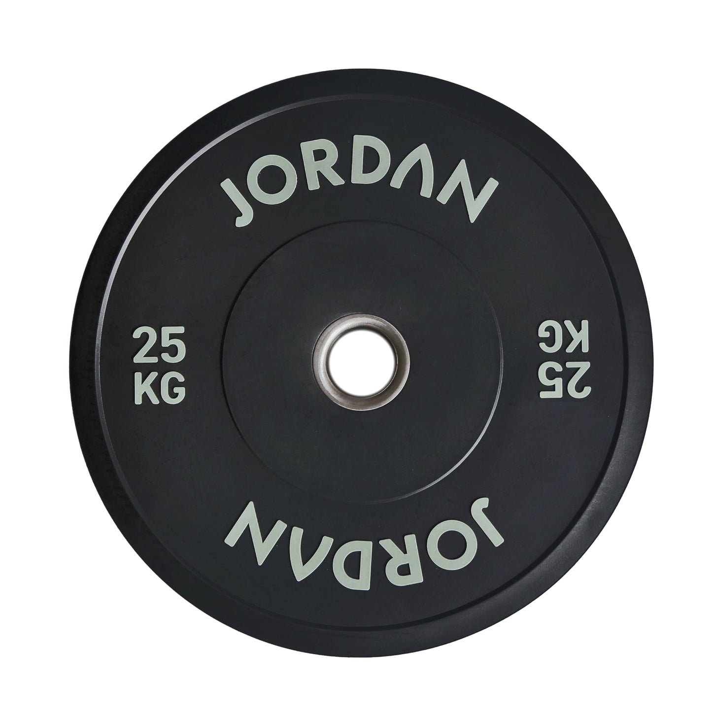 JORDAN Black Rubber Bumper Plate (5kg-25kg)