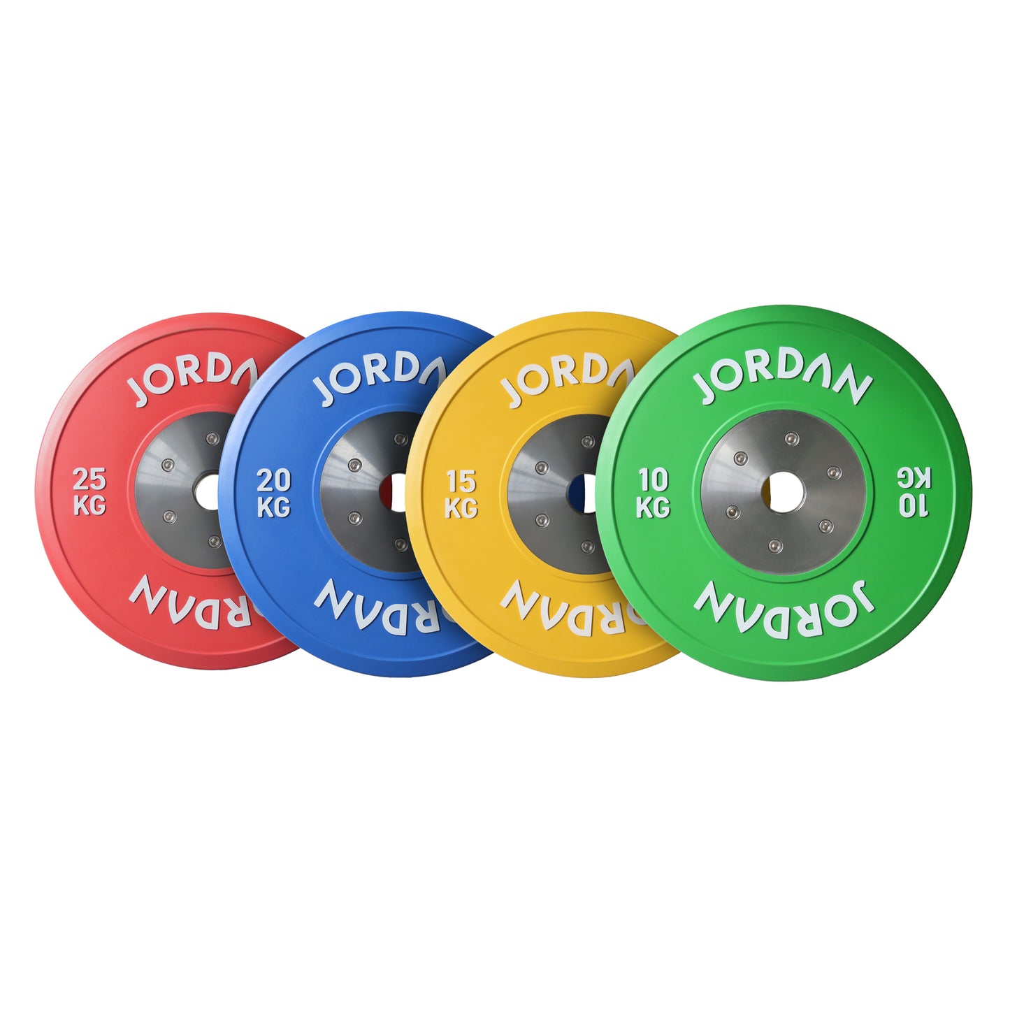 JORDAN Colour Calibrated Rubber Competition Plate (10kg-25kg)