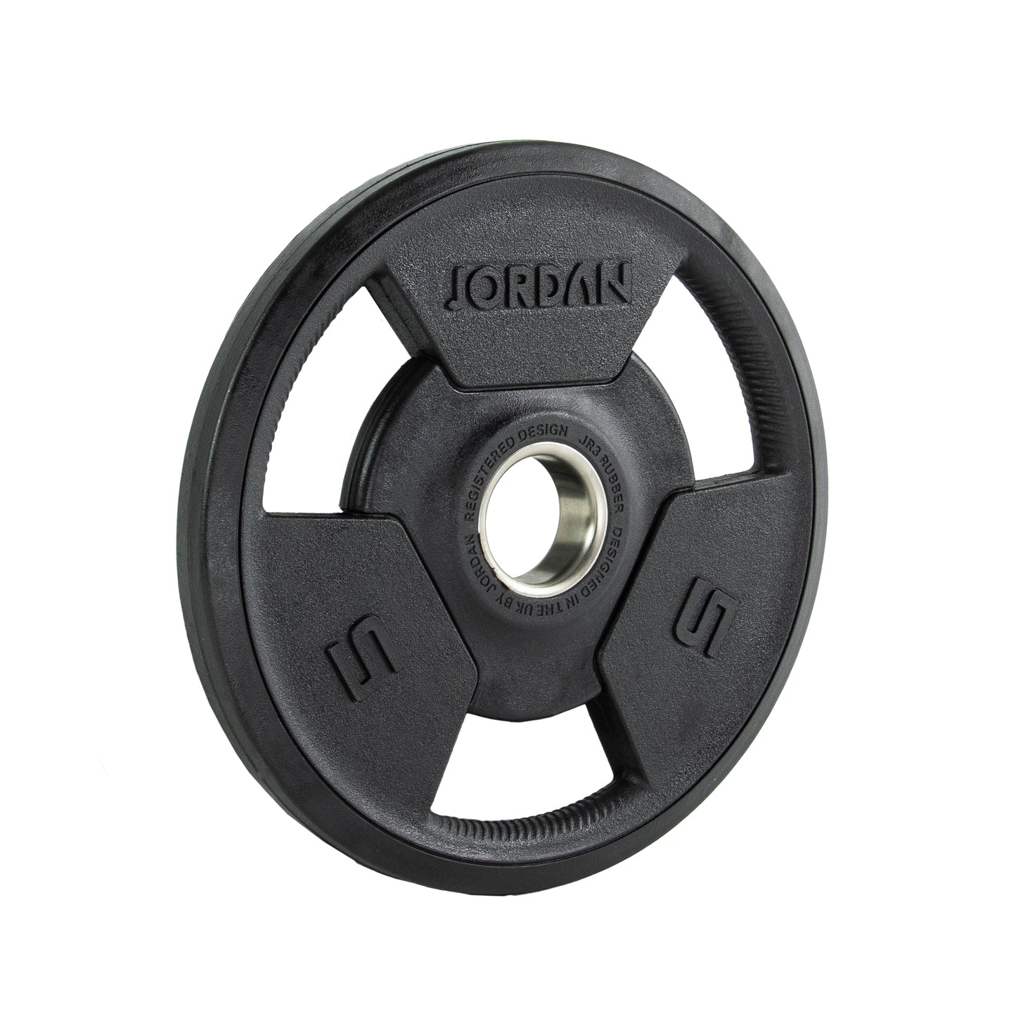 JORDAN Rubber Tri-Grip Olympic Plate (1.25kg-25kg)