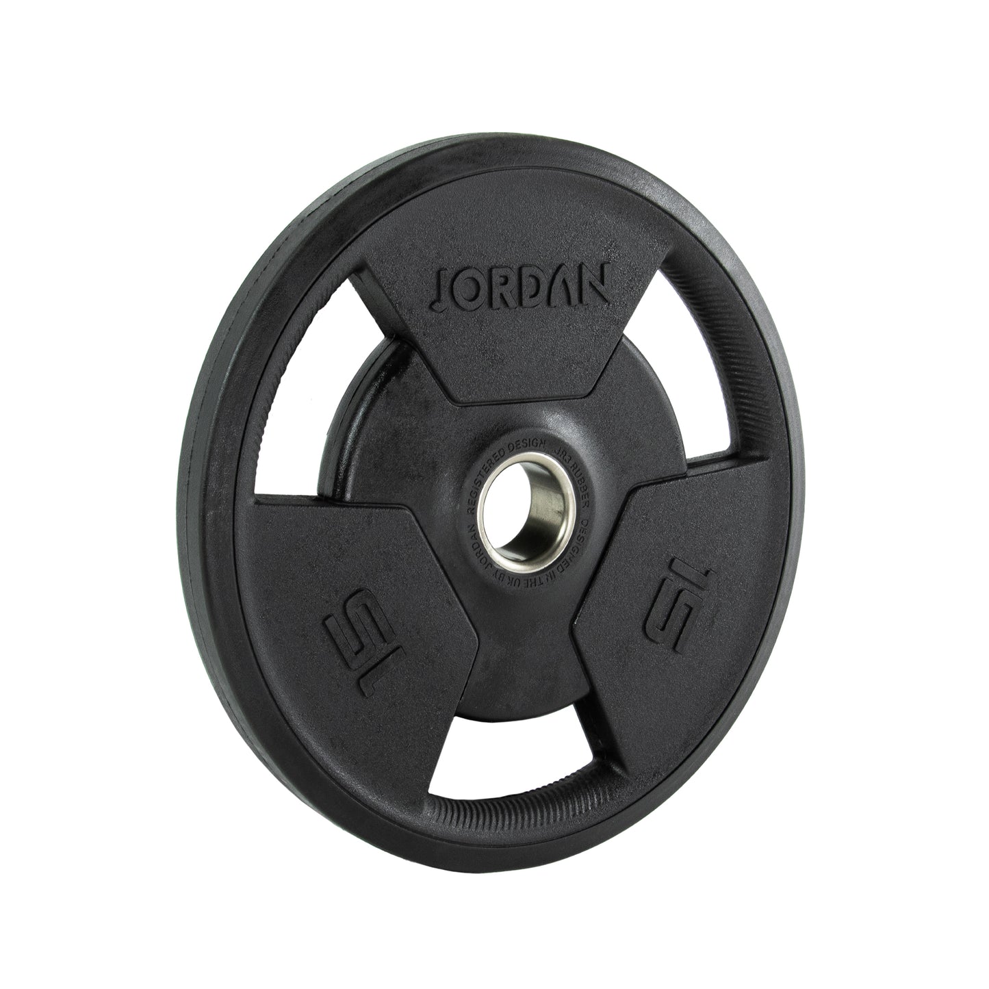 JORDAN Rubber Tri-Grip Olympic Plate (1.25kg-25kg)