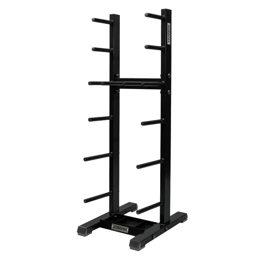 JORDAN® Studio Barbell Racks (Holds 12 Sets/30 Sets)