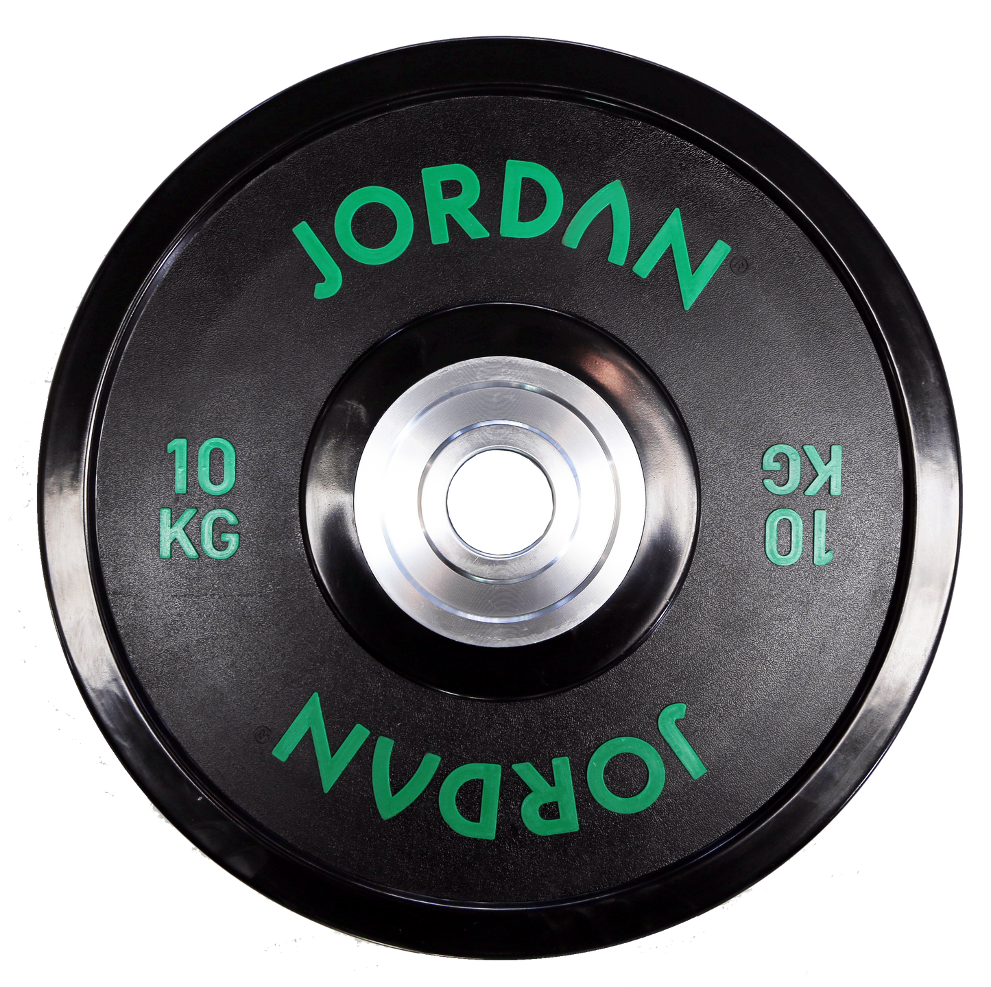 JORDAN Black Urethane Competition Plate (10kg-25kg)