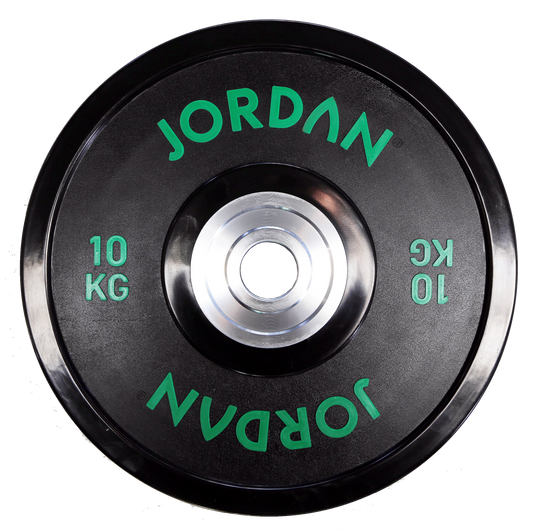 JORDAN Black Urethane Competition Plate (10kg-25kg)