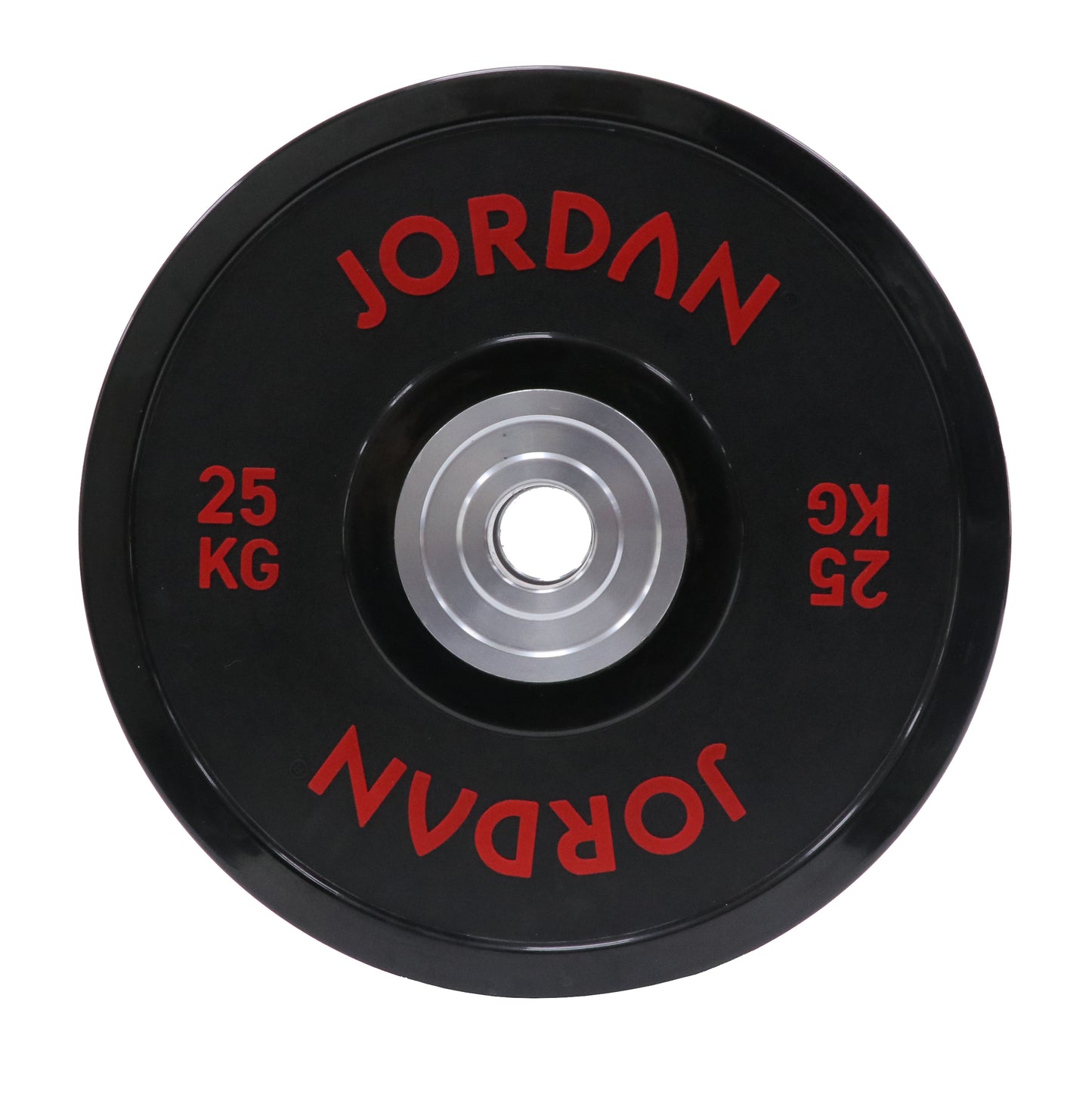 JORDAN Black Urethane Competition Plate (10kg-25kg)