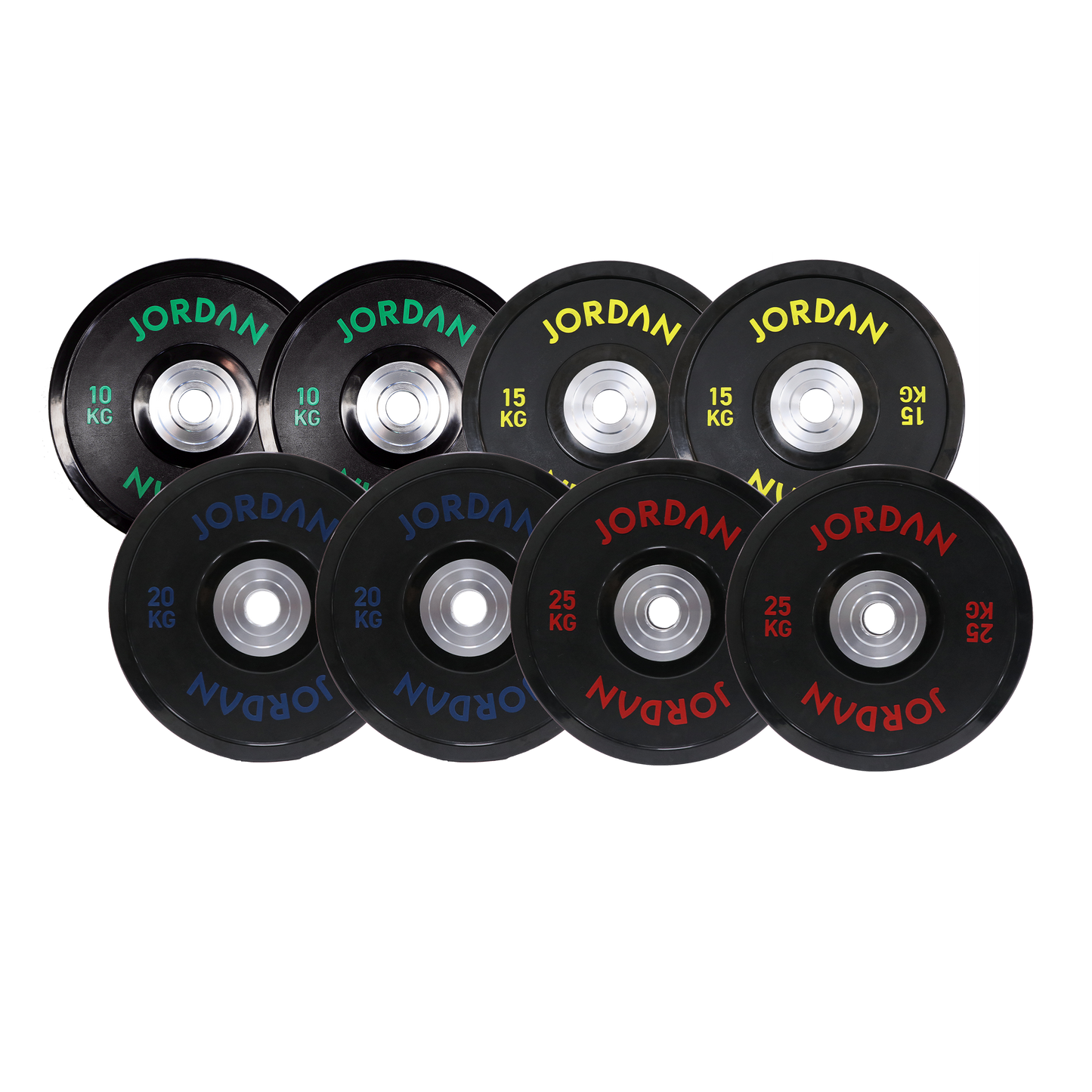 JORDAN Black Urethane Competition Plate (10kg-25kg)