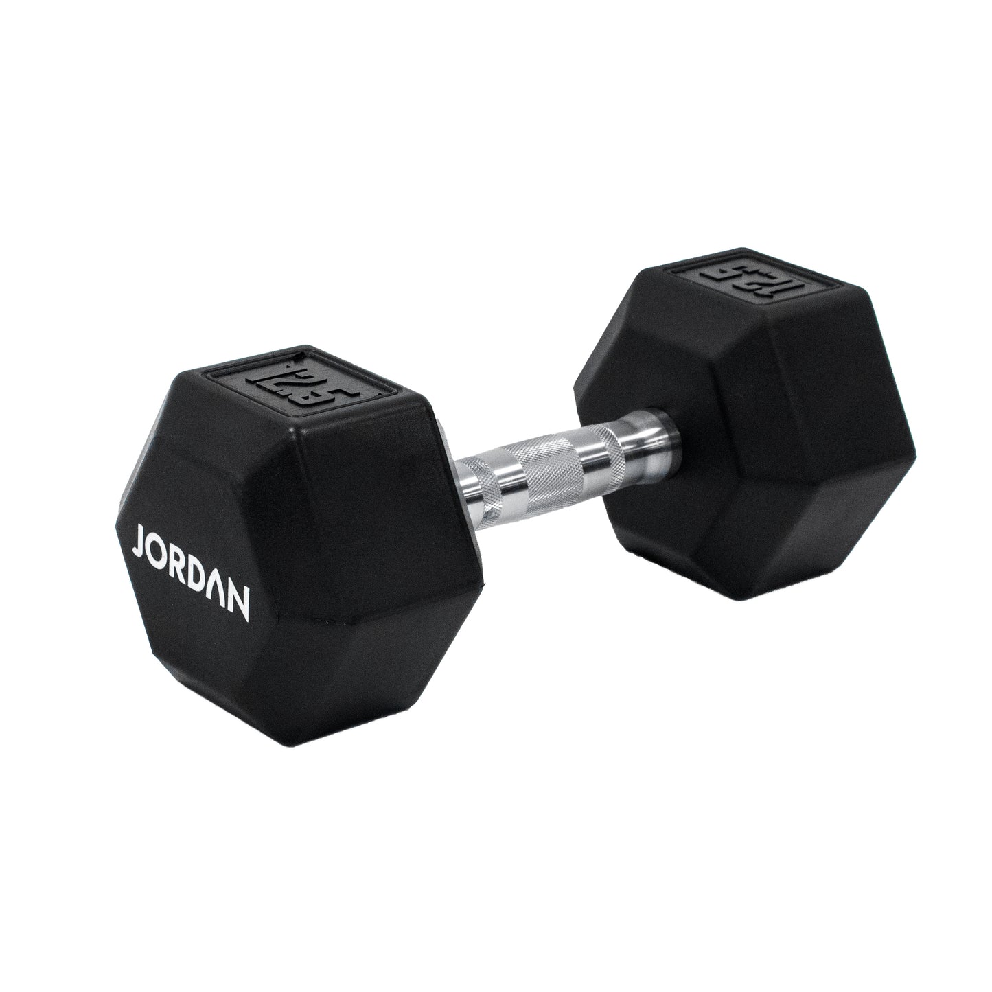 JORDAN HEX Rubber Dumbbells (2.5kg-50kg)