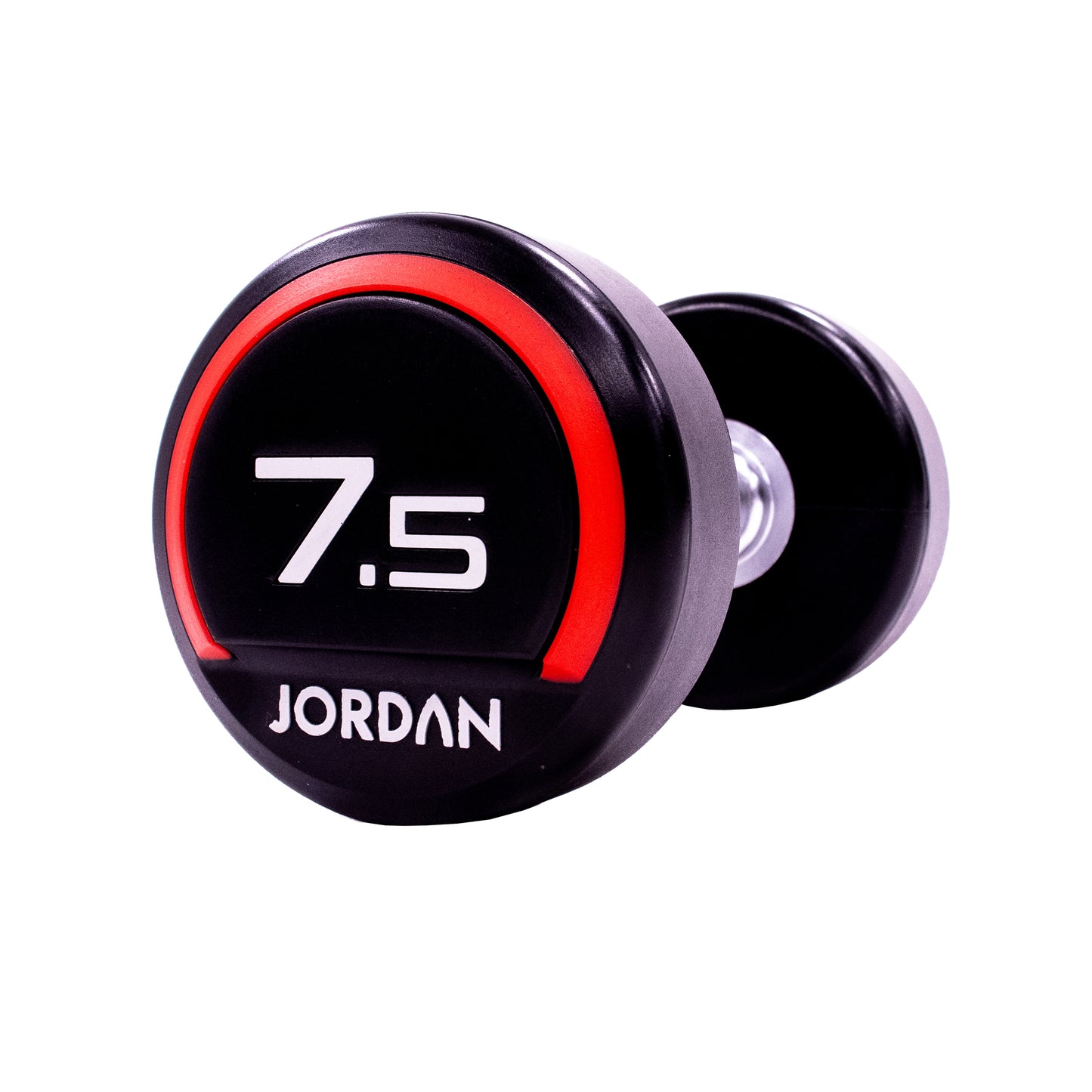 JORDAN Fitness Red Urethane Dumbbels (2.5kg-50kg)