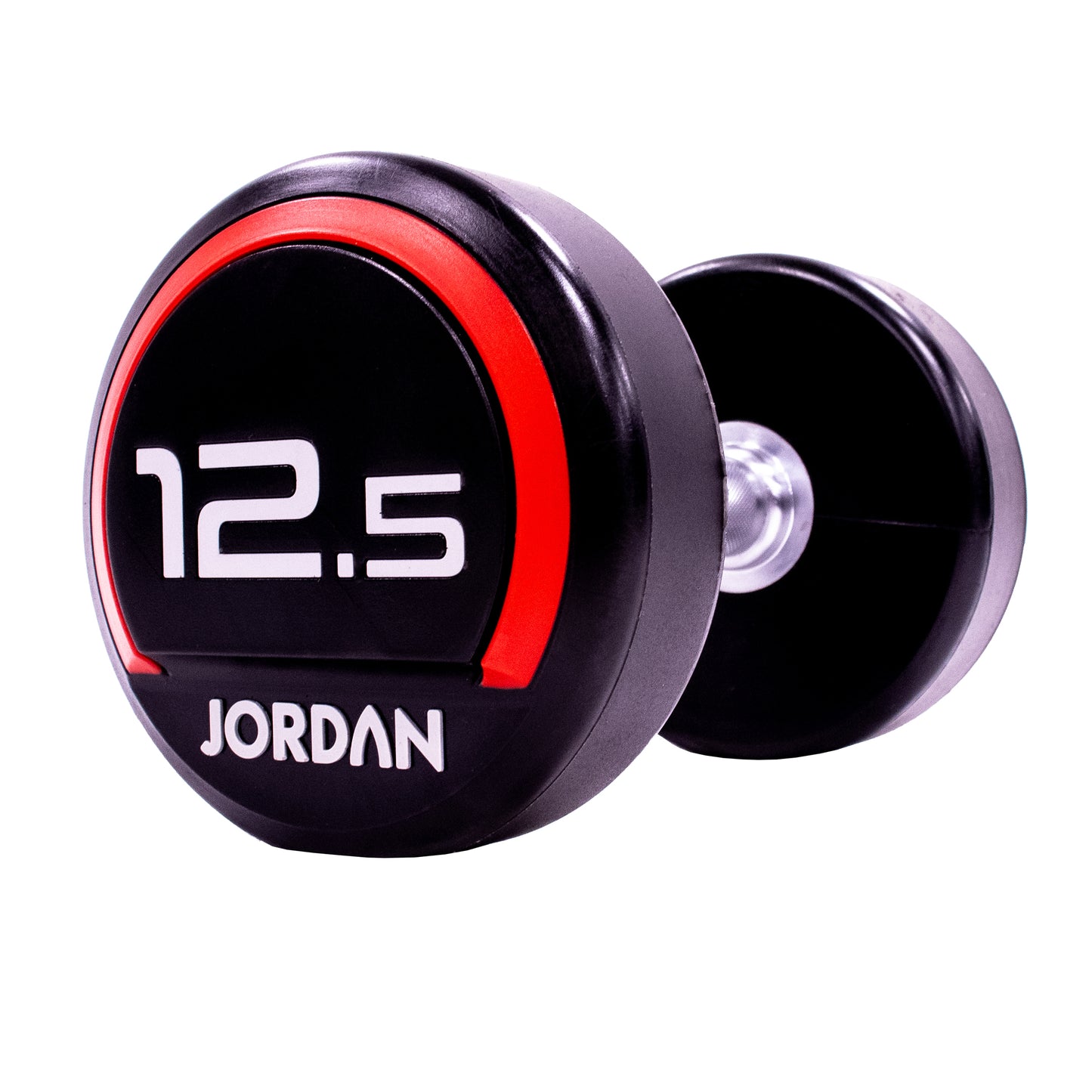 JORDAN Fitness Red Urethane Dumbbels (2.5kg-50kg)