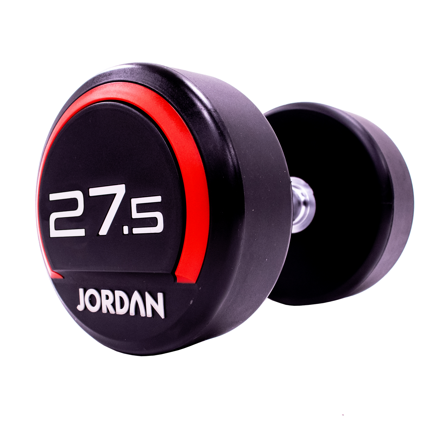 JORDAN Fitness Red Urethane Dumbbels (2.5kg-50kg)