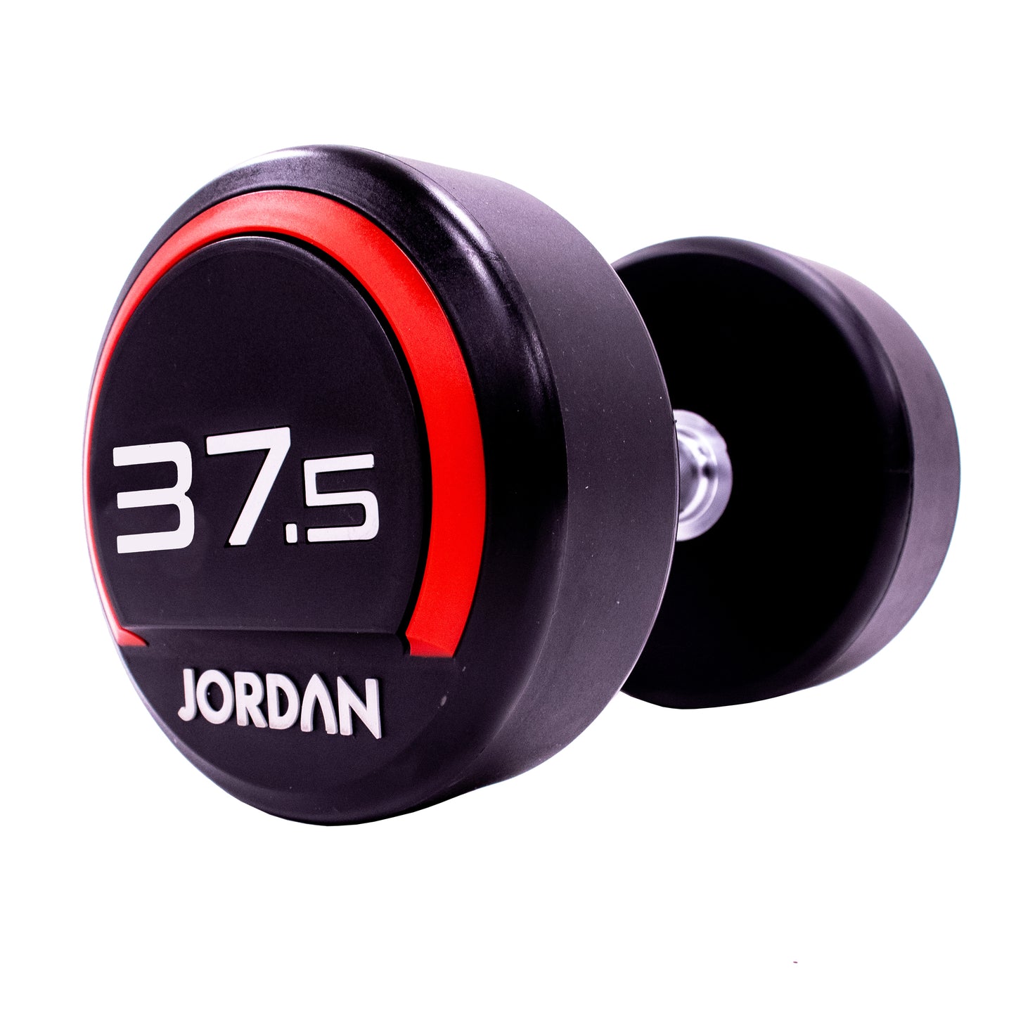 JORDAN Fitness Red Urethane Dumbbels (2.5kg-50kg)