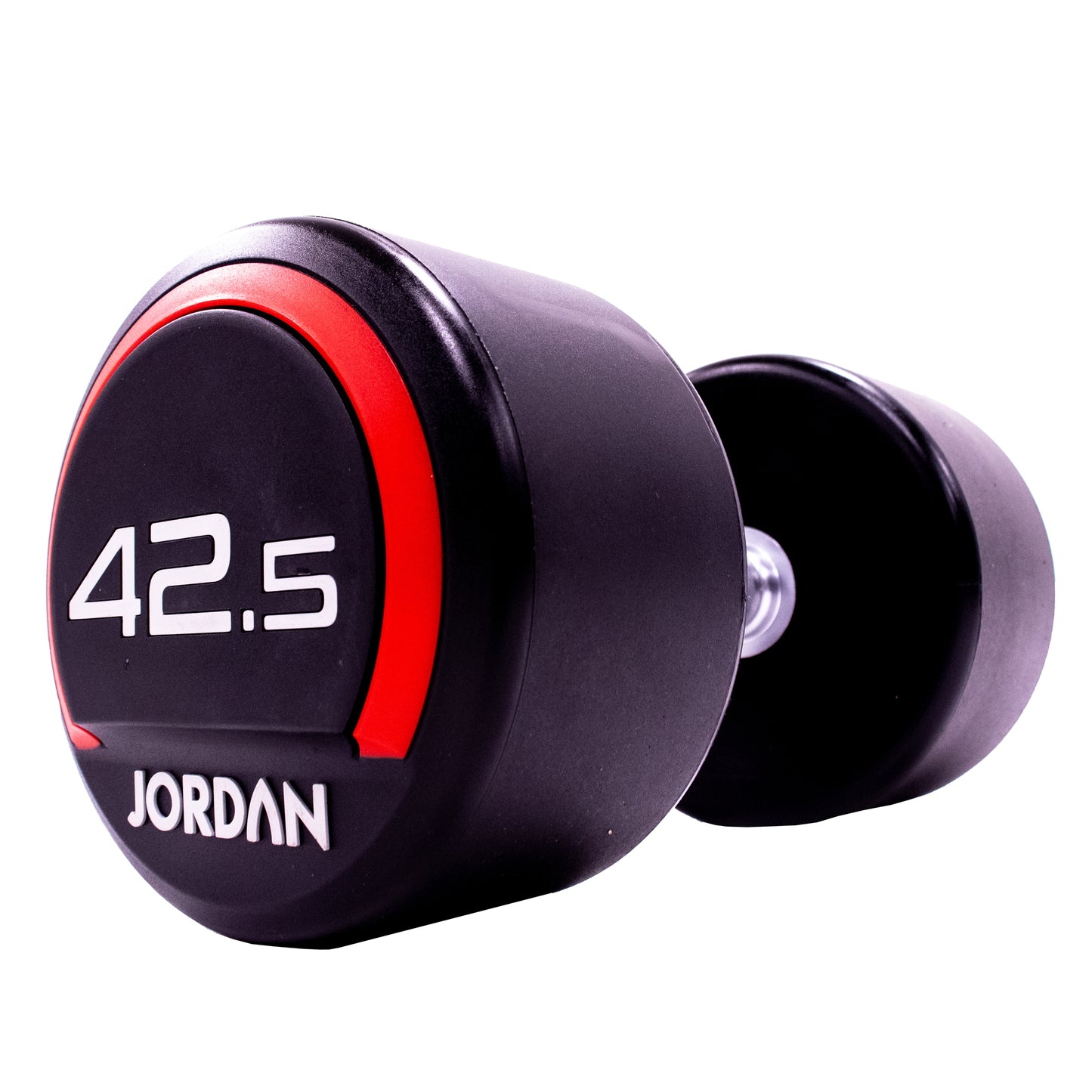 JORDAN Fitness Red Urethane Dumbbels (2.5kg-50kg)