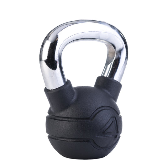 JORDAN Black/Chrome Kettlebell (4kg-24kg)