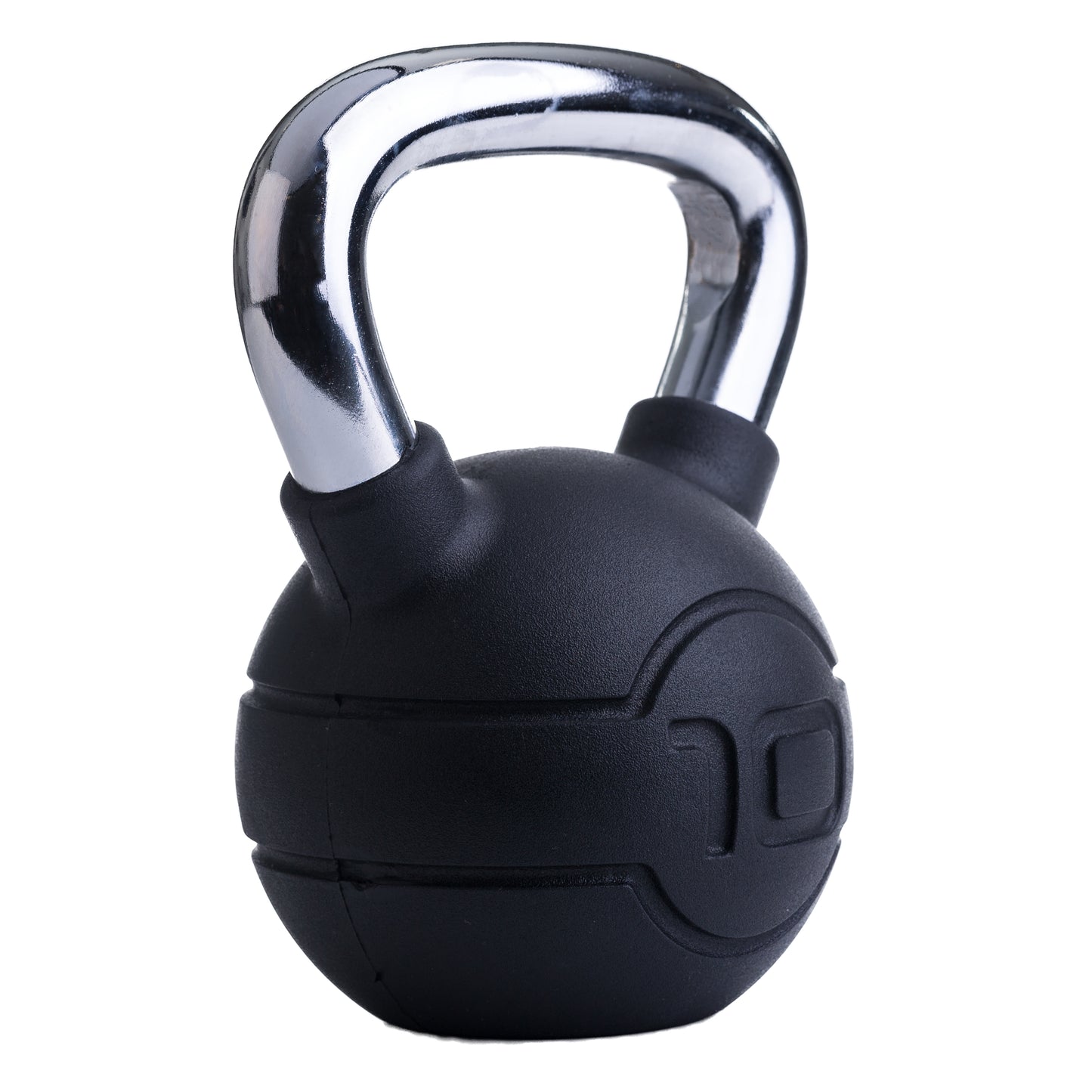 JORDAN Black/Chrome Kettlebell (4kg-24kg)