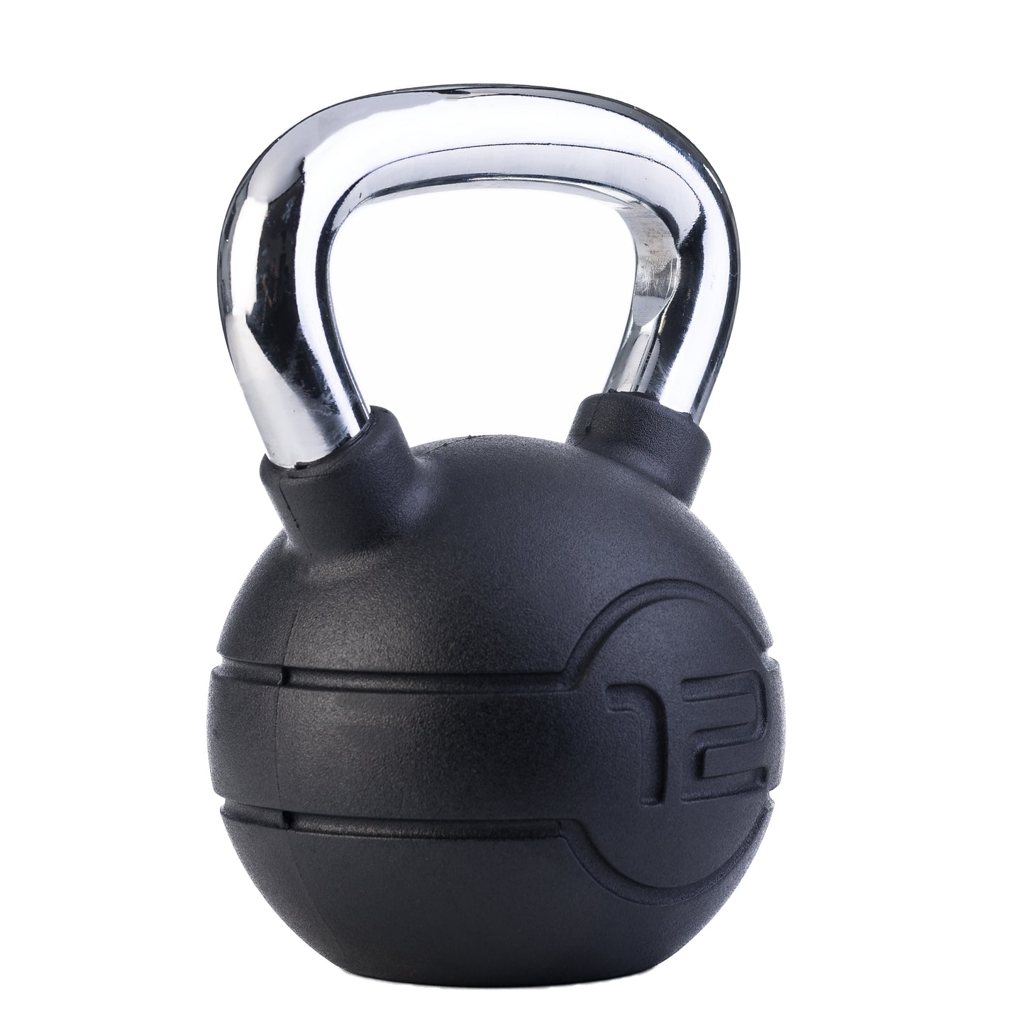 JORDAN Black/Chrome Kettlebell (4kg-24kg)