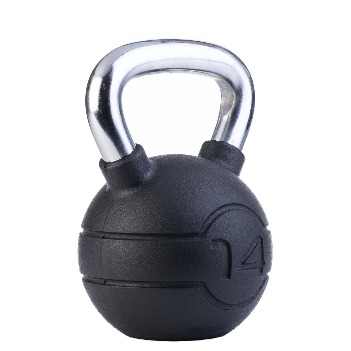 JORDAN Black/Chrome Kettlebell (4kg-24kg)