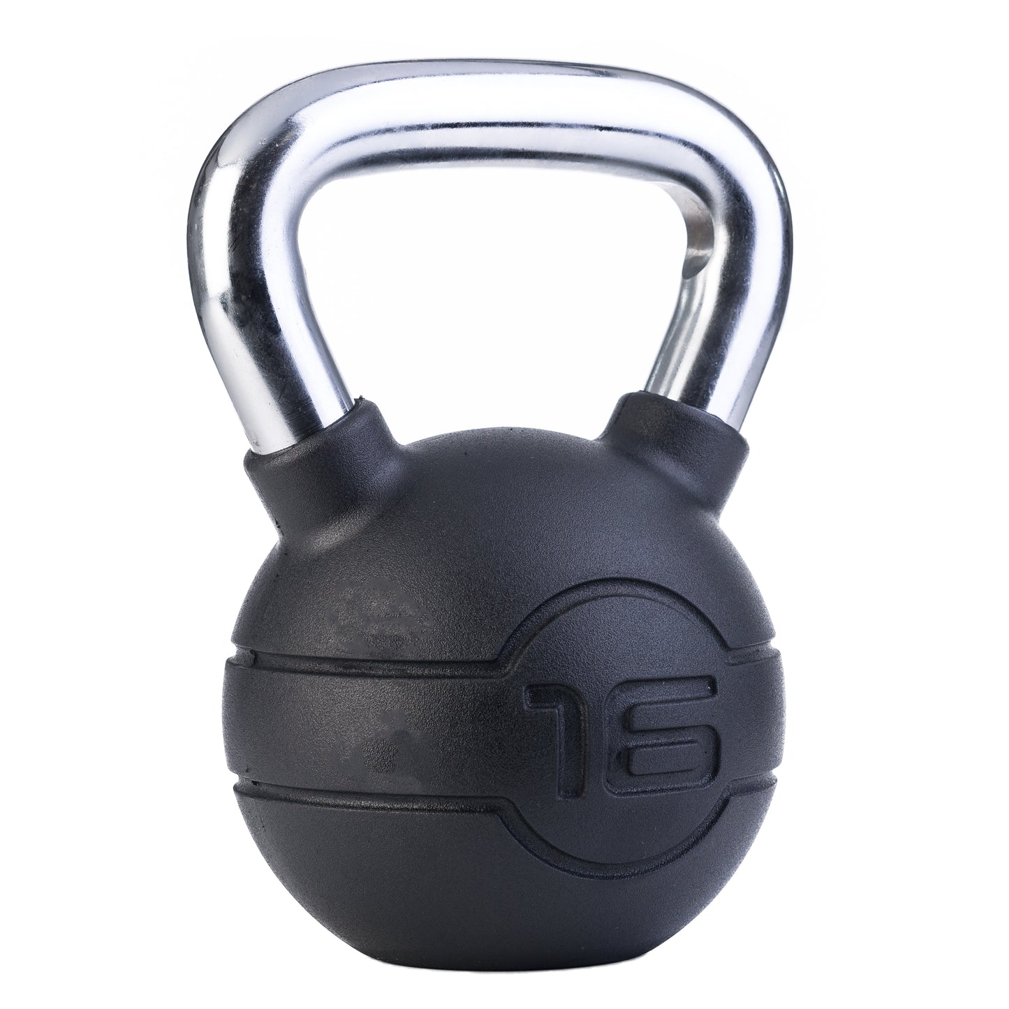 JORDAN Black/Chrome Kettlebell (4kg-24kg)