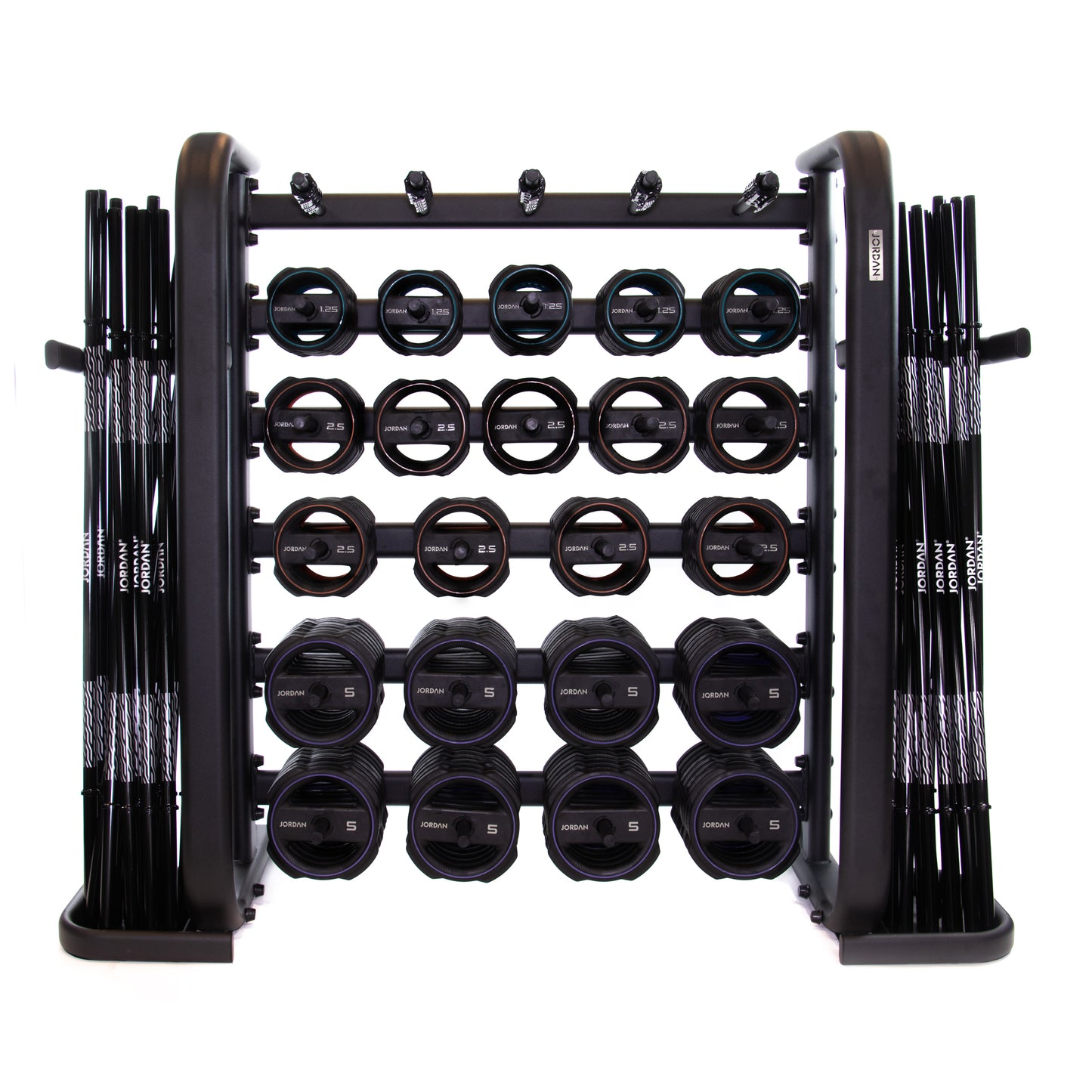 JORDAN® Ignite Pump X ™ Rubber Studio Barbell Sets & Plates